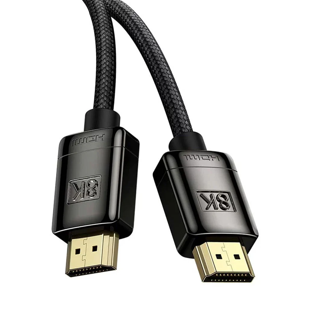 Baseus WKGQ000001 HDMI 8K Adapter Cable – High Definition 2m | Supports HDMI 2.1, 3D, VRR, and Deep Color Gamut - Image 3