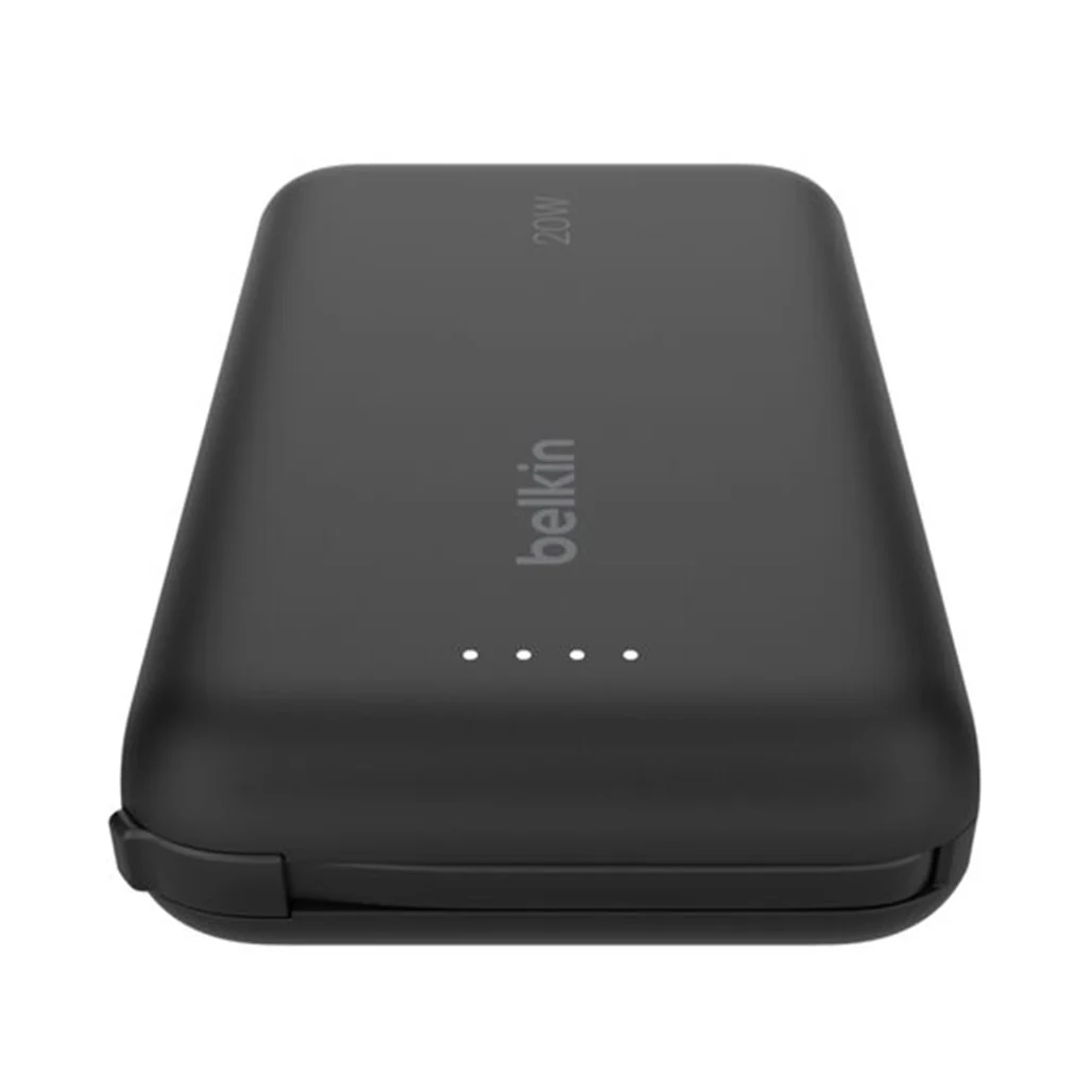 Belkin BoostCharge 10,000mAh USB-C Power Bank with Integrated Cable – 20W Fast Charging & Dual Device Support - Image 5