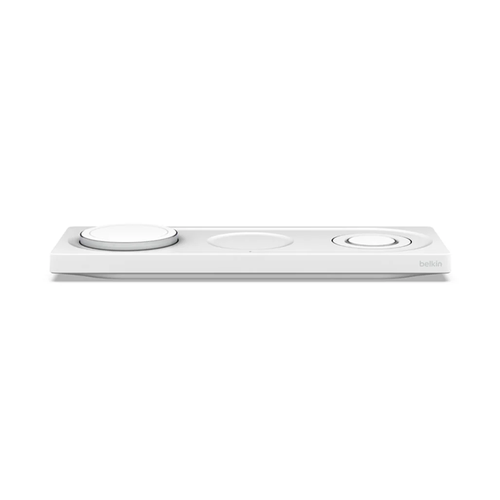 Belkin BoostCharge Pro 3-in-1 Wireless Charging Pad with MagSafe Technology – Fast Charging for iPhone, Apple Watch, and AirPods - Image 5