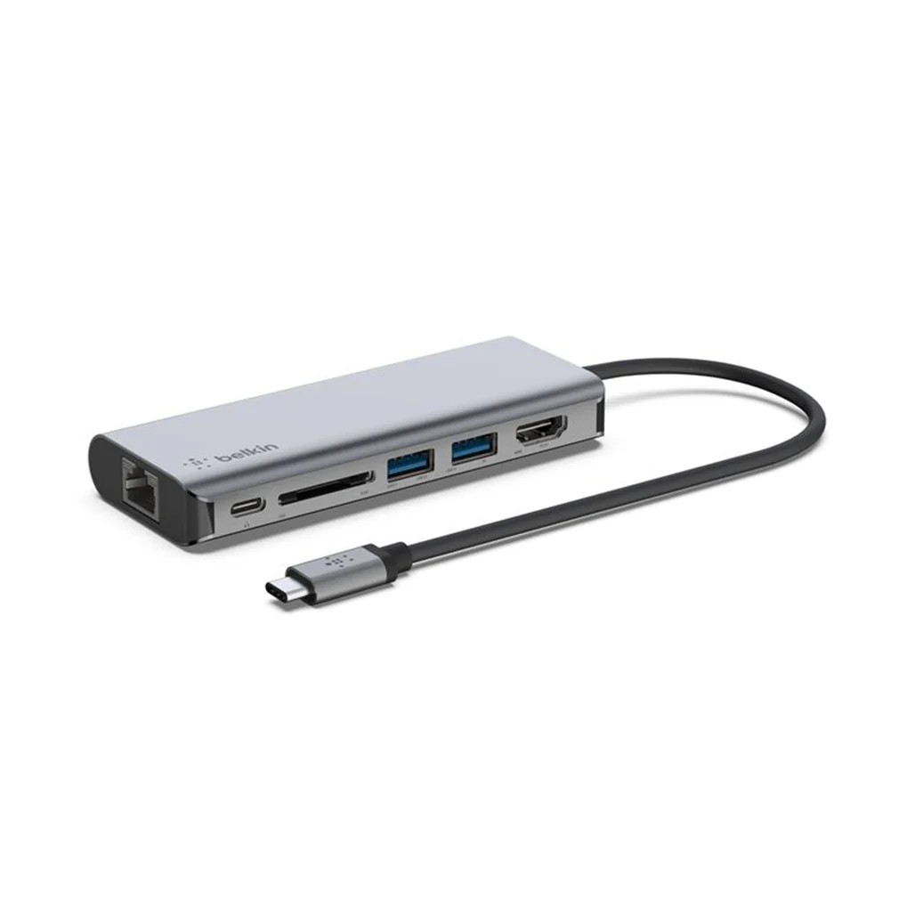 Belkin Connect USB-C 6-in-1 Multiport Adapter