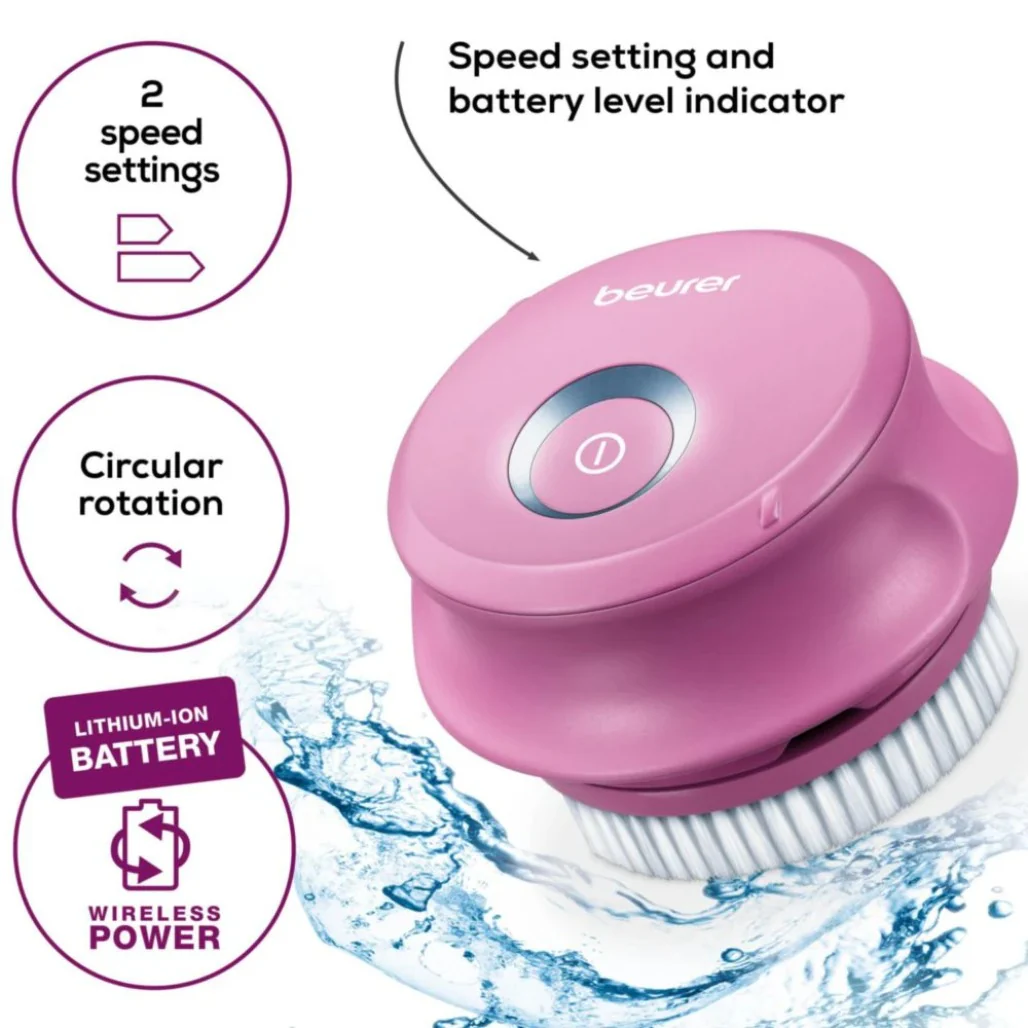 Beurer FC 55 Pureo Complete Cleansing Powered Body Brush - Image 6