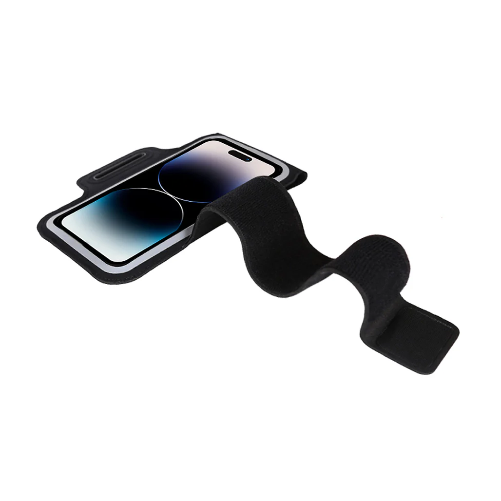 Blupebble Active Sport Armband – Black - BP-ACTIVE72-BK - Image 2