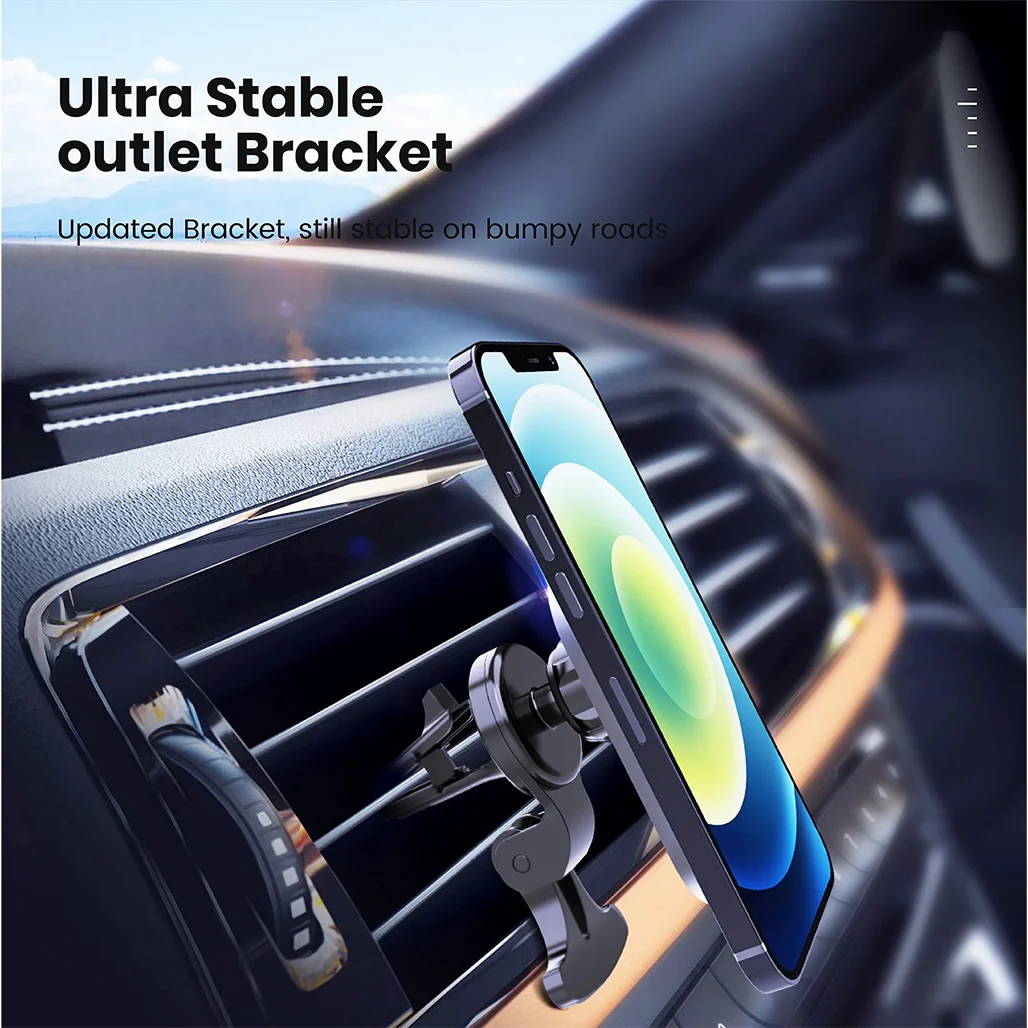 Blupebble NaviMag 3-in-1 Wireless Charger with MagSafe Car Mount and 38W Car Charger - Image 6
