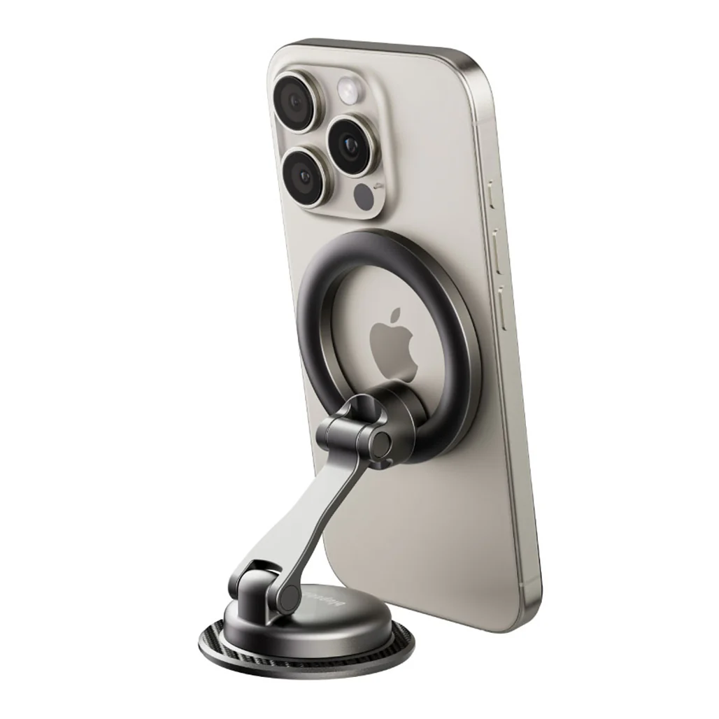 Blupebble Road Mag Magnetic Car Phone Holder with MagSafe | 360° Adjustable Mount for Secure and Versatile Use - Image 2