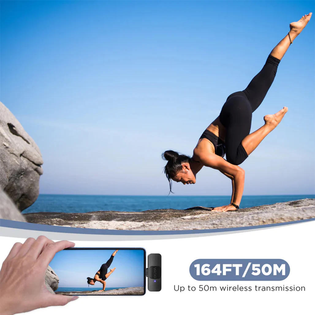 Boya BY-V1 - Wireless Lavalier Microphone for iPhone - Image 6