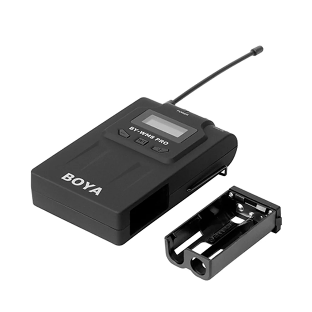 Boya BY-WM8 Pro-K2 - UHF Dual-Channel Wireless Microphone System - Image 3