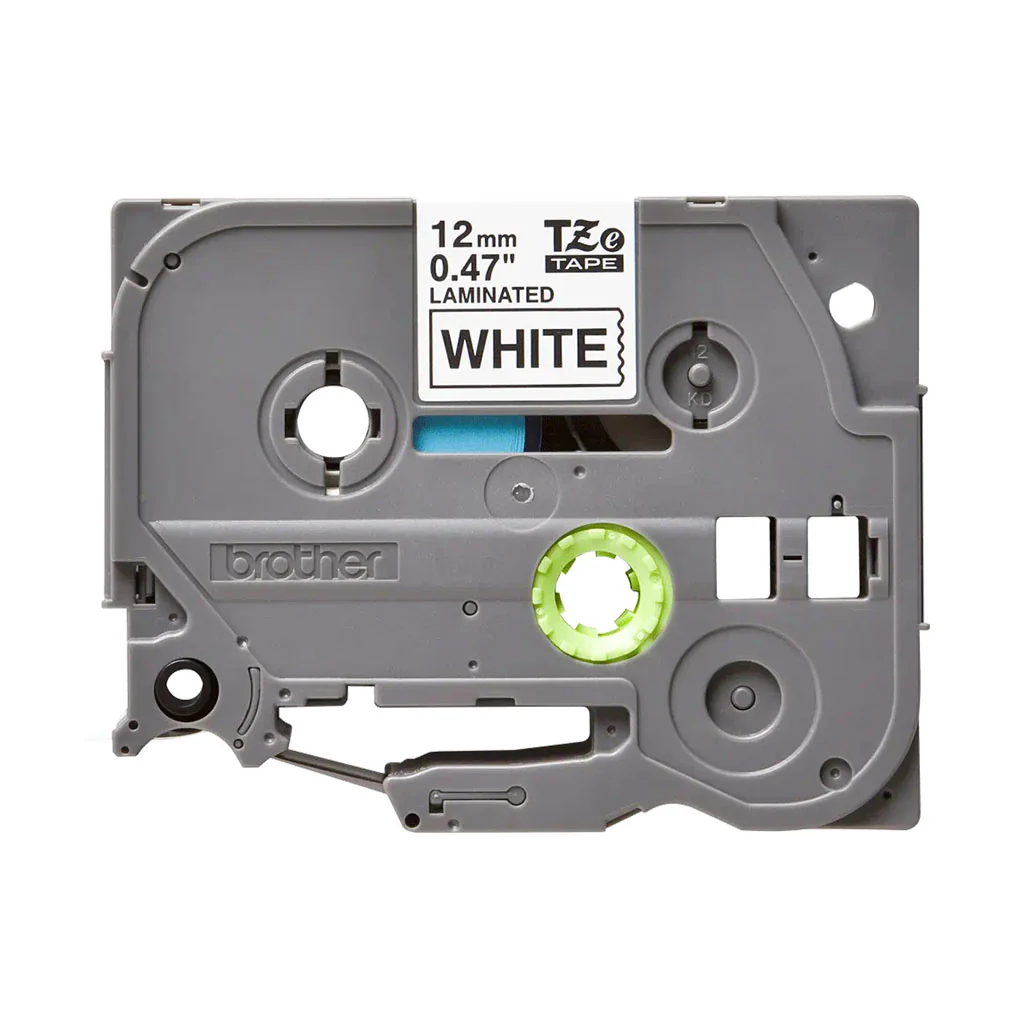 Brother TZe-231 Labelling Tape Cassette – Black on White, 12mm wide - Image 2
