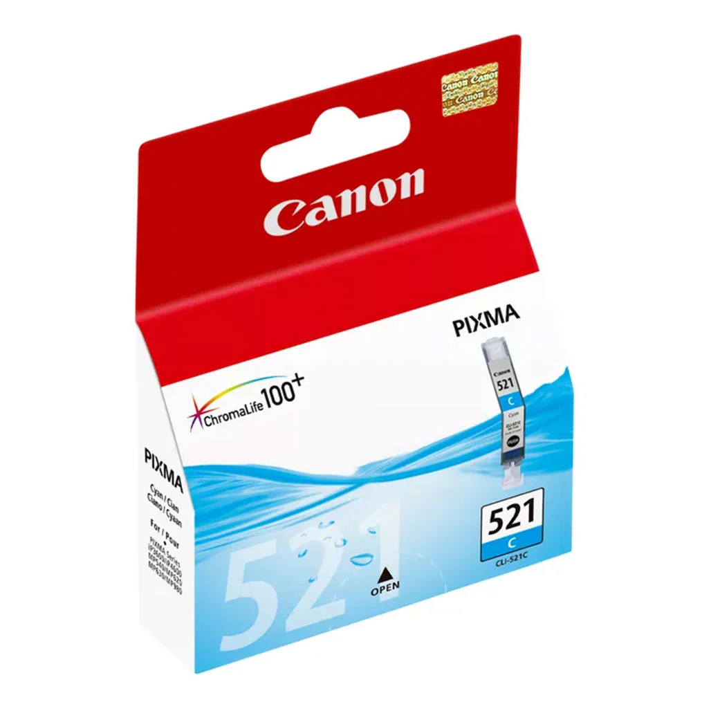 Canon CLI-521C Cyan Ink Cartridge - Image 2