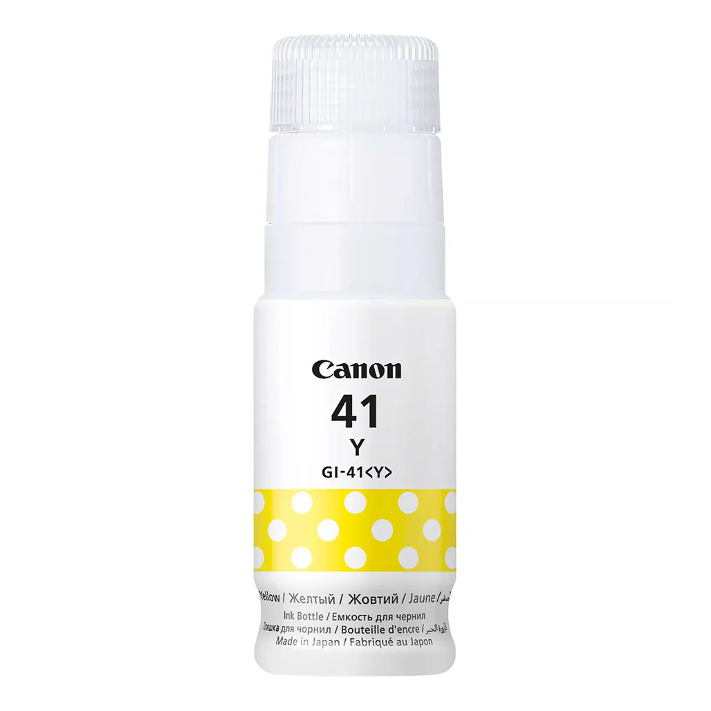Canon GI-41Y Ink Bottle, Yellow - Image 2