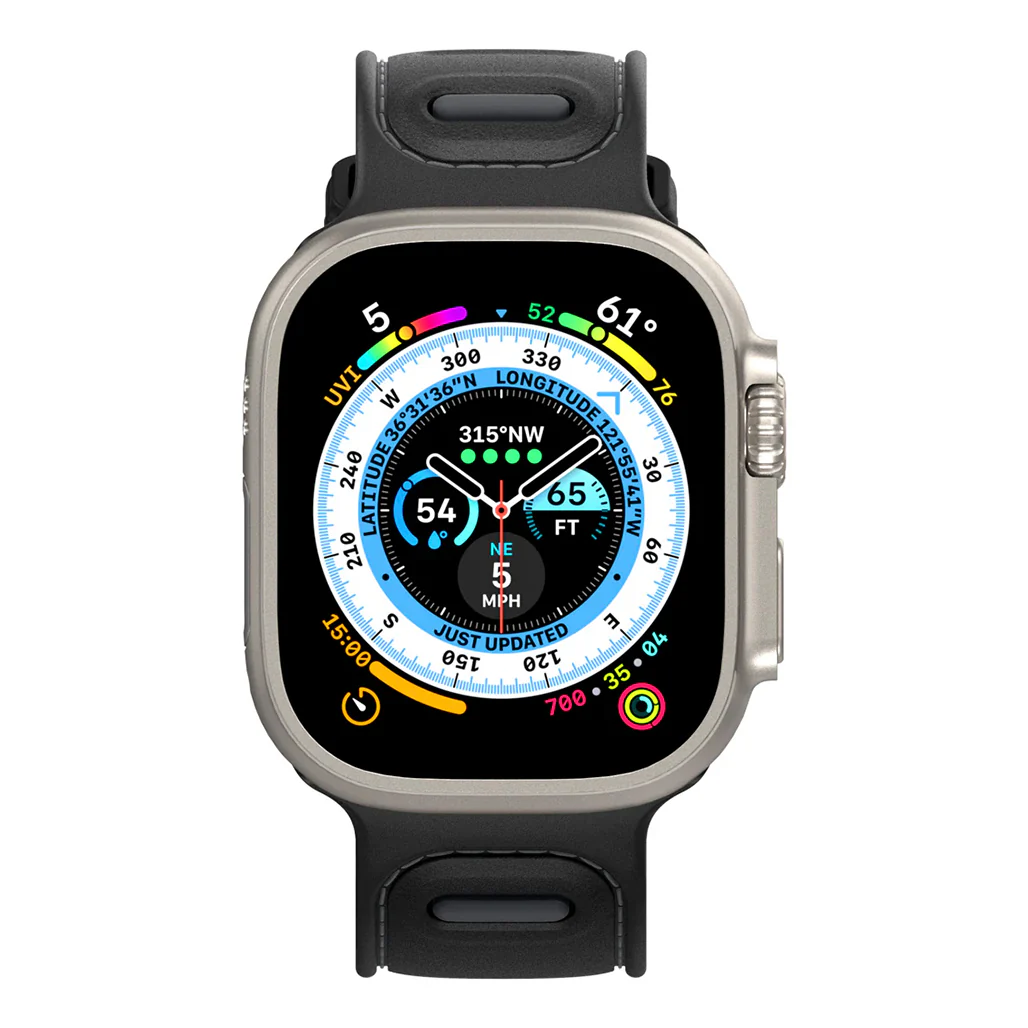Caseology Athlex Band for Apple Watch Ultra/Series 10, 9, 8, 7 (49/46/45/44/42mm) – Breathable Silicone and Nylon Sport Strap - Image 6
