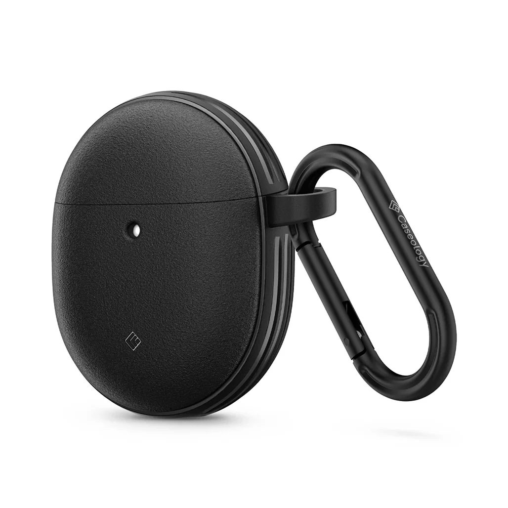 Caseology Vault Rugged Case for Google Pixel Buds Pro / Pro 2 – Durable TPU, Wireless Charging Compatible with Carabiner - Image 2