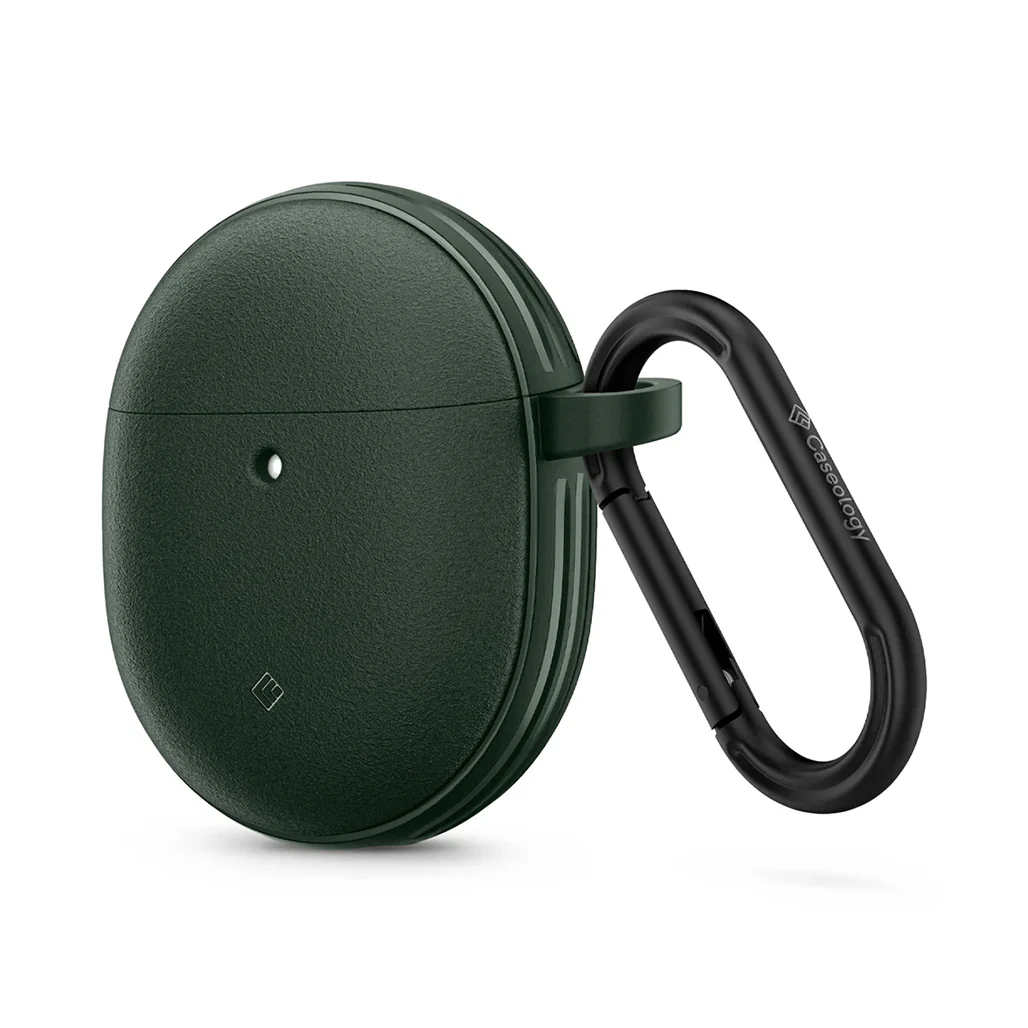 Caseology Vault Rugged Case for Google Pixel Buds Pro / Pro 2 – Durable TPU, Wireless Charging Compatible with Carabiner - Image 8