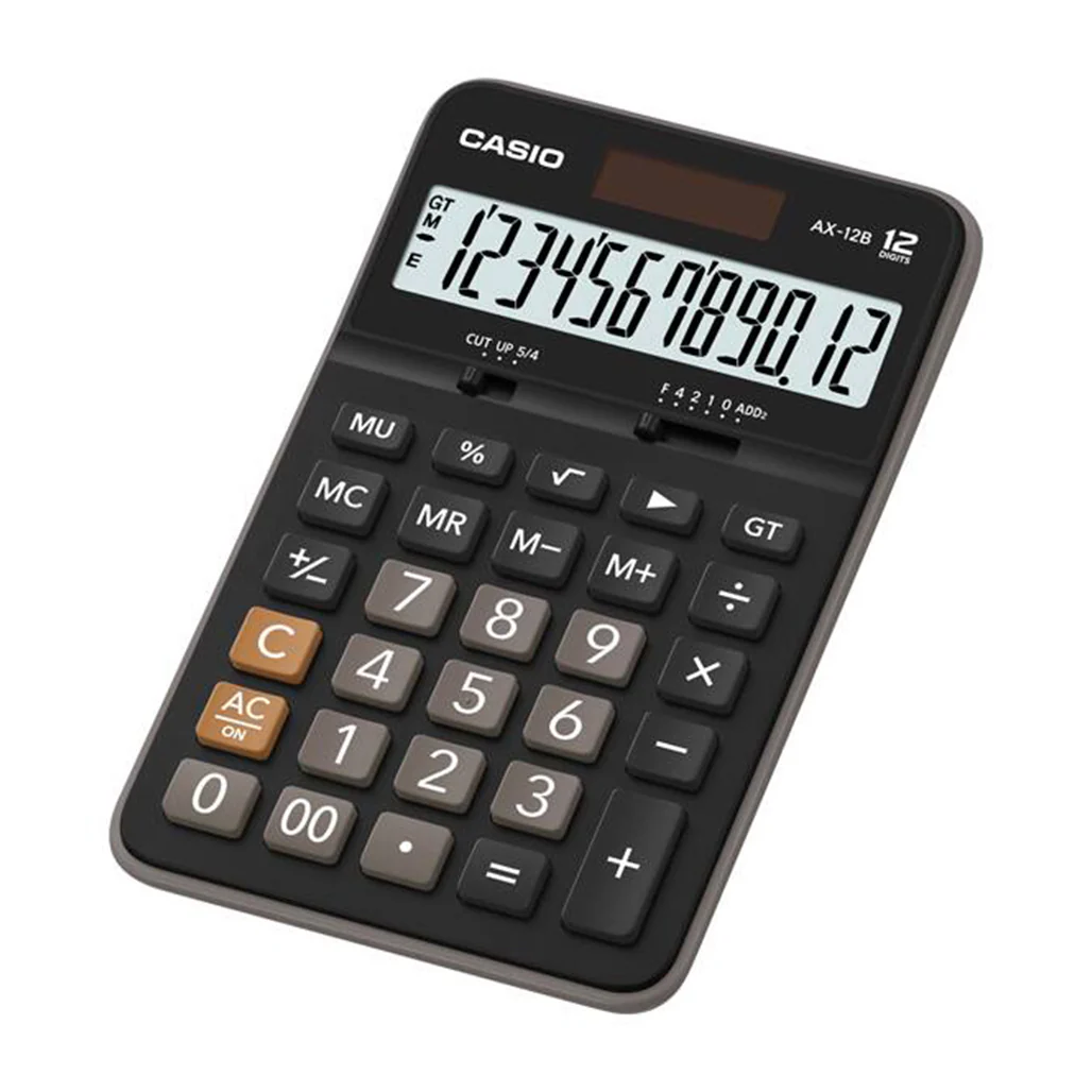 Casio AX-12B Compact Desk Calculator