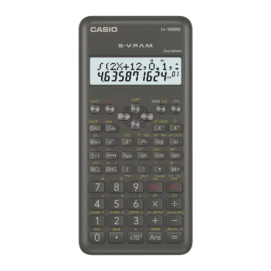Casio FX-100MS-2 - Standard Scientific Calculators