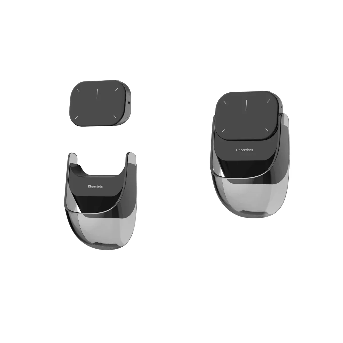 Cheerdots2 Bluetooth Detachable Air Mouse - Touchpad Mouse with Voice Recording and Laser Pointer - Image 3