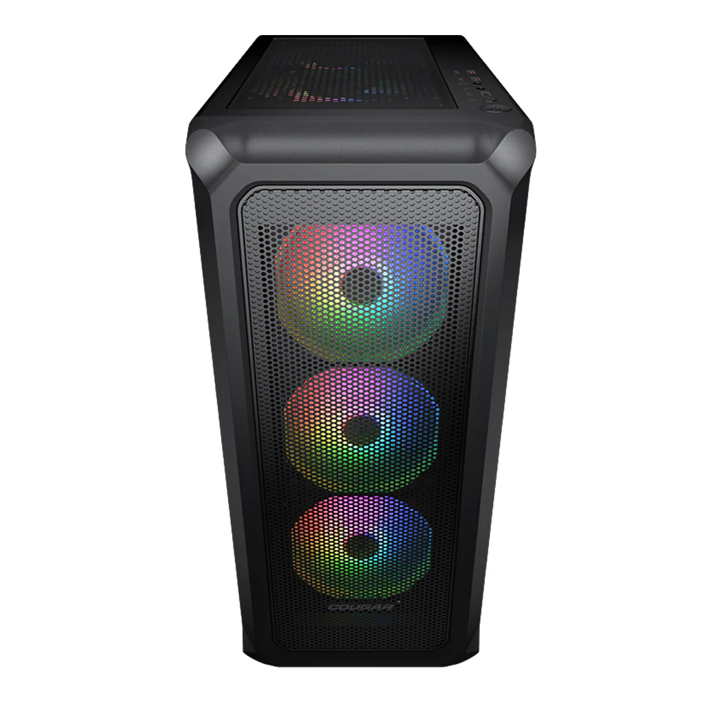 Cougar Archon 2 Mesh RGB Mid Tower Case - High Airflow ARGB Gaming Case with 3 Pre-Installed Fans - Image 3