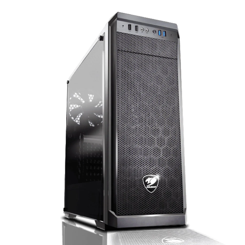 Cougar MX330-X Mid Tower Gaming Case – Efficient Cooling, Expandable Design, and DVD Bay Support - Image 2