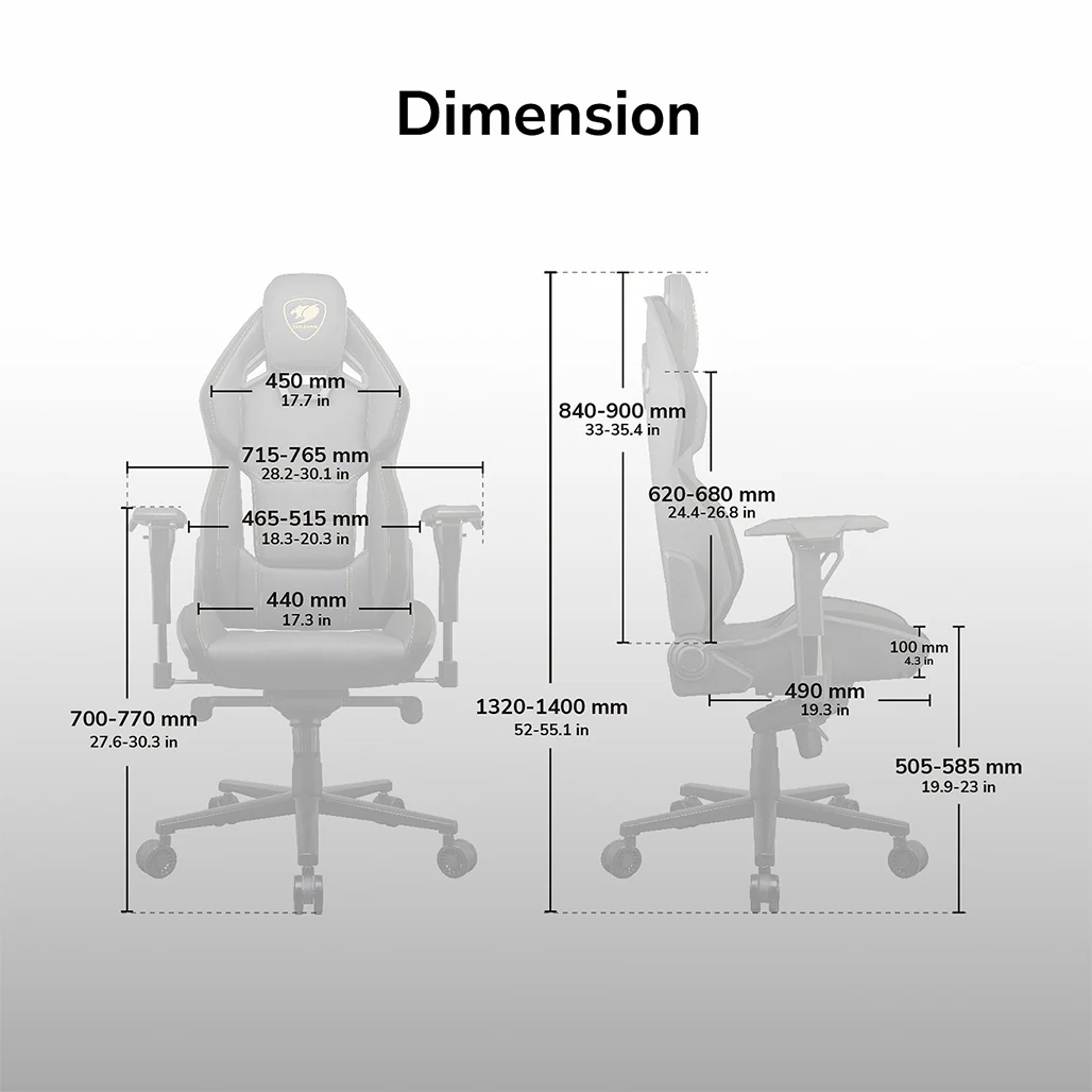 Cougar HOTROD ROYAL Gaming Chair - Ultimate Comfort and Support for Gamers - Image 9