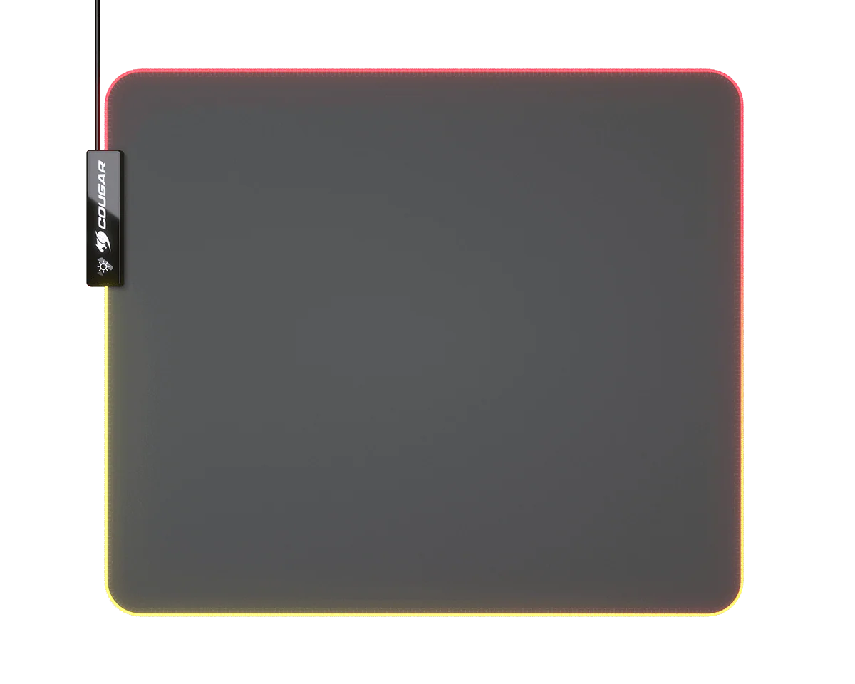 Cougar Neon RGB Gaming Mouse Pad – Enhanced Grip with Customizable Lighting Effects
