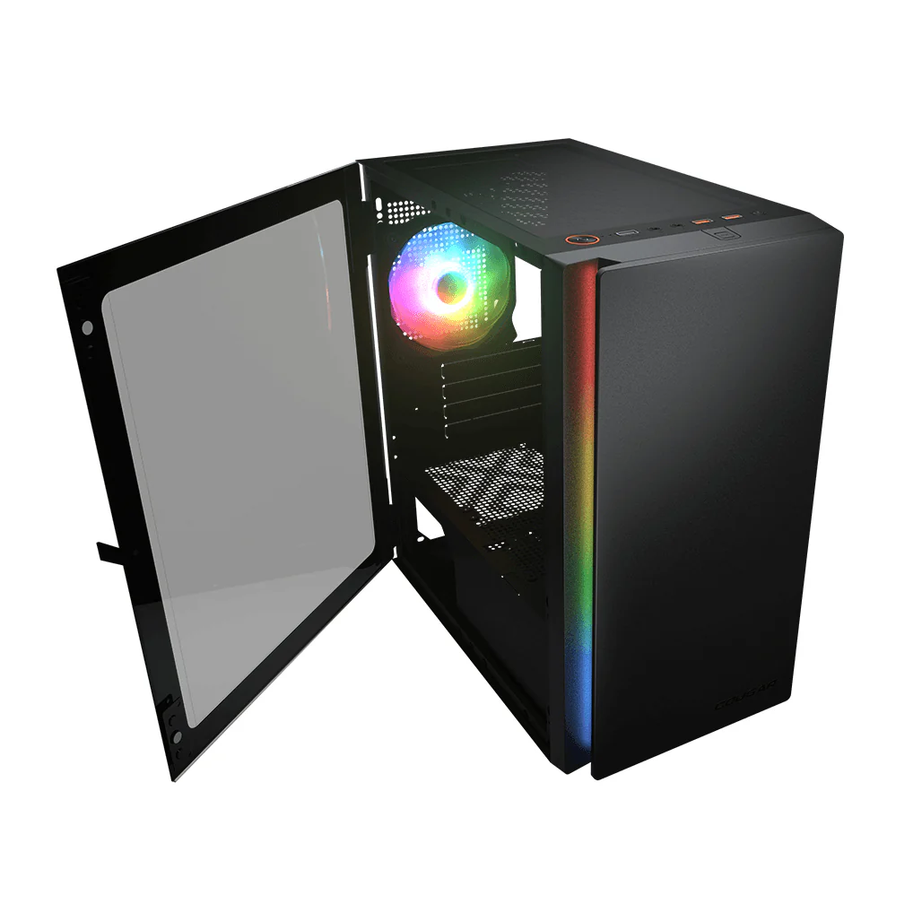 Cougar PURITY RGB | Sleek Mini Tower Case with ARGB Lighting - Image 4
