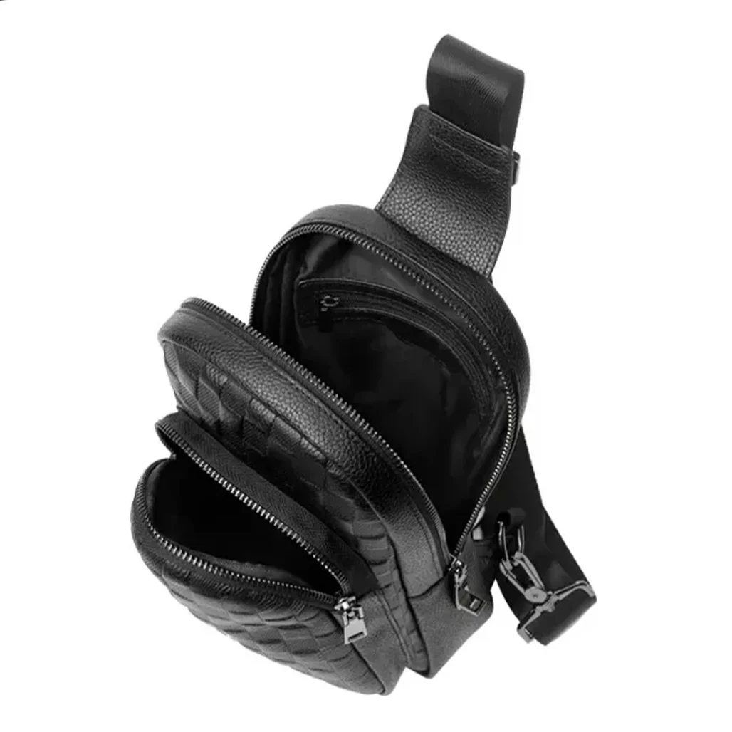 Crossbody Bag with Smart Fingerprint Lock - Image 8