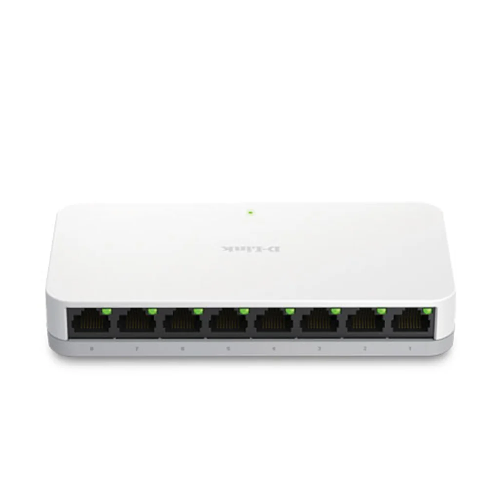 D-Link 8-Port Gigabit Easy Desktop Switch - DGS-1008A - Image 2