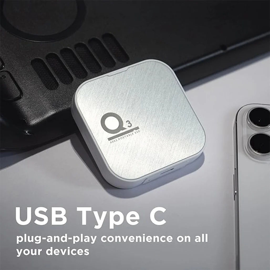 Dato ARES Q3 Magnetic Portable SSD - High-Speed Storage for iPhone & Devices - Image 6