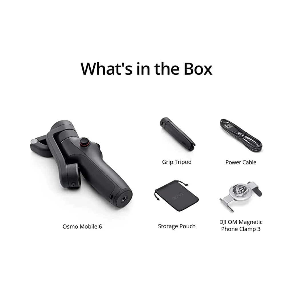 DJI Osmo Mobile 6 Smartphone Gimbal Stabilizer, 3-Axis Phone Gimbal - Slate Gray - Image 3