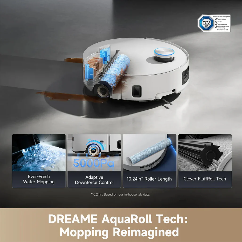 Dreame Aqua10 Ultra Roller Robot Vacuum - Image 2