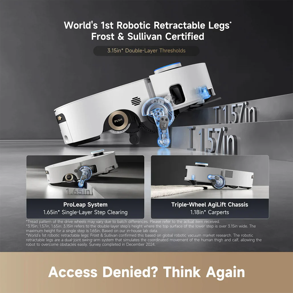 Dreame Aqua10 Ultra Roller Robot Vacuum - Image 8