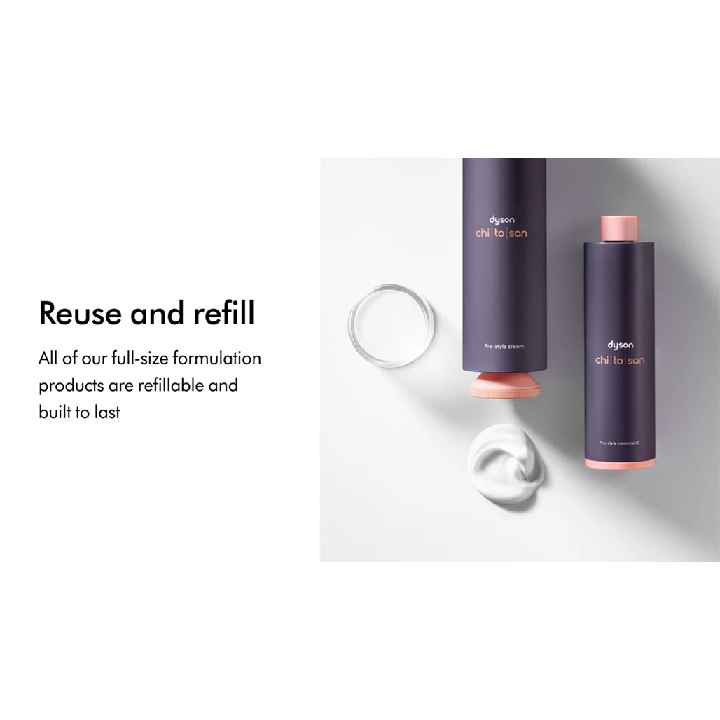 Dyson Chitosan Pre-style Cream - Curly to Coily Rich Conditioning - 100ml - Image 2