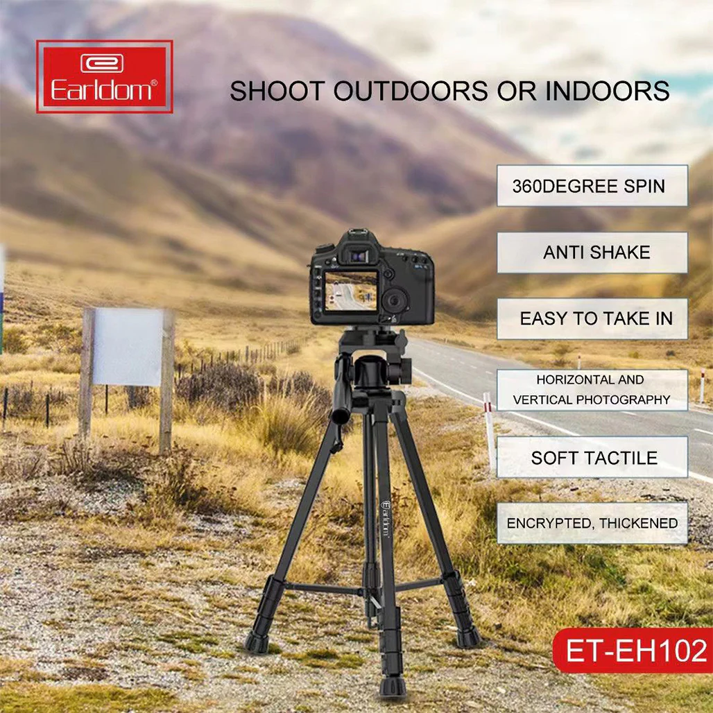 Earldom EH102 Outdoor Portable Tripod - Image 3