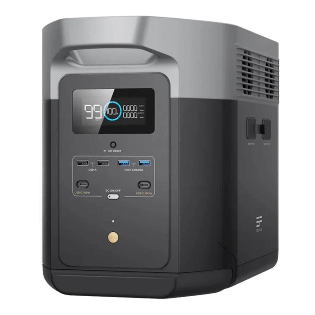 EcoFlow DELTA Max 2000 Portable Power Station | Expandable Emergency Power Solution - Image 2