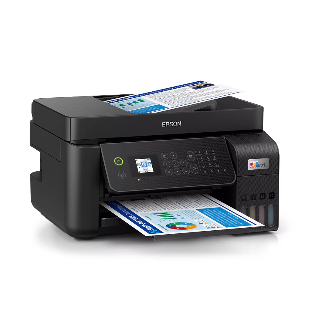 Epson EcoTank L5290 A4 Wi-Fi All-in-One Ink Tank Printer with ADF | High Efficiency, Low-Cost Printing Solution - Image 2