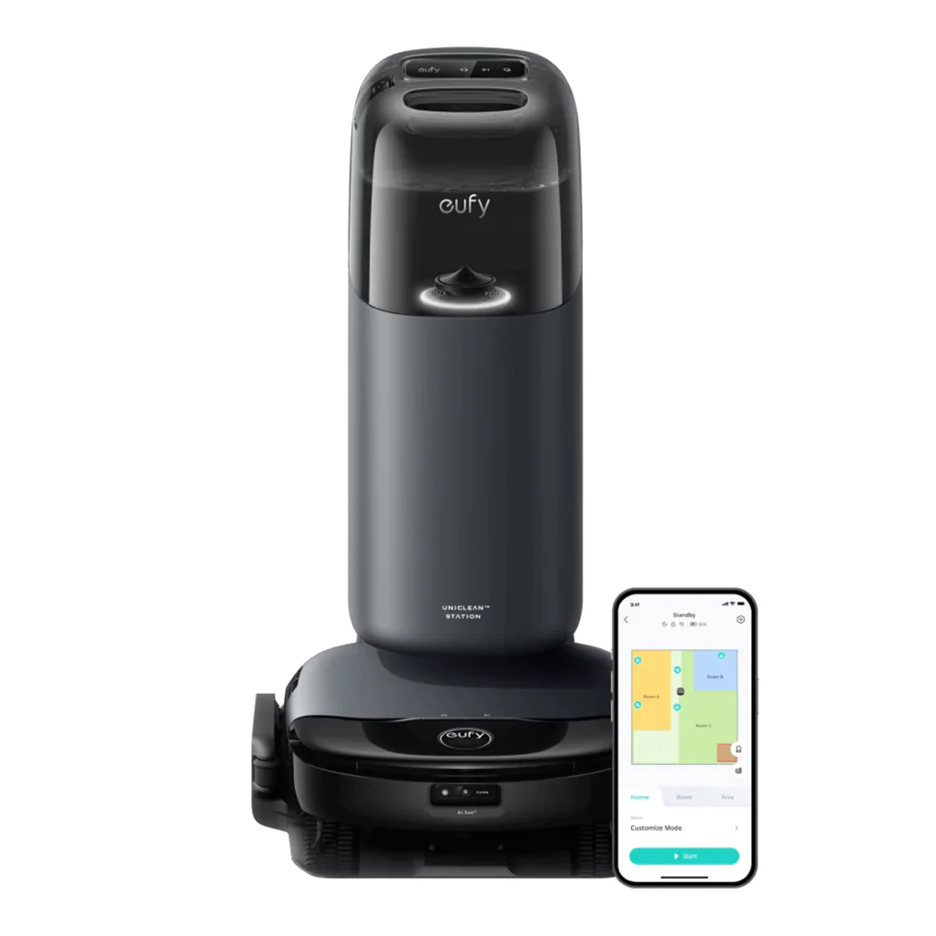 Eufy Omni S1 Robot Vacuum: 8000Pa Suction, Self-Cleaning Mop, AI Obstacle Avoidance - Image 4