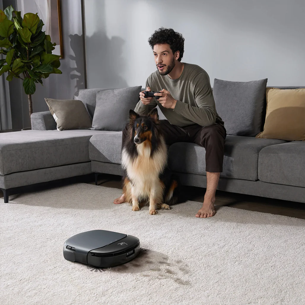 Eufy Omni S1 Robot Vacuum: 8000Pa Suction, Self-Cleaning Mop, AI Obstacle Avoidance - Image 5