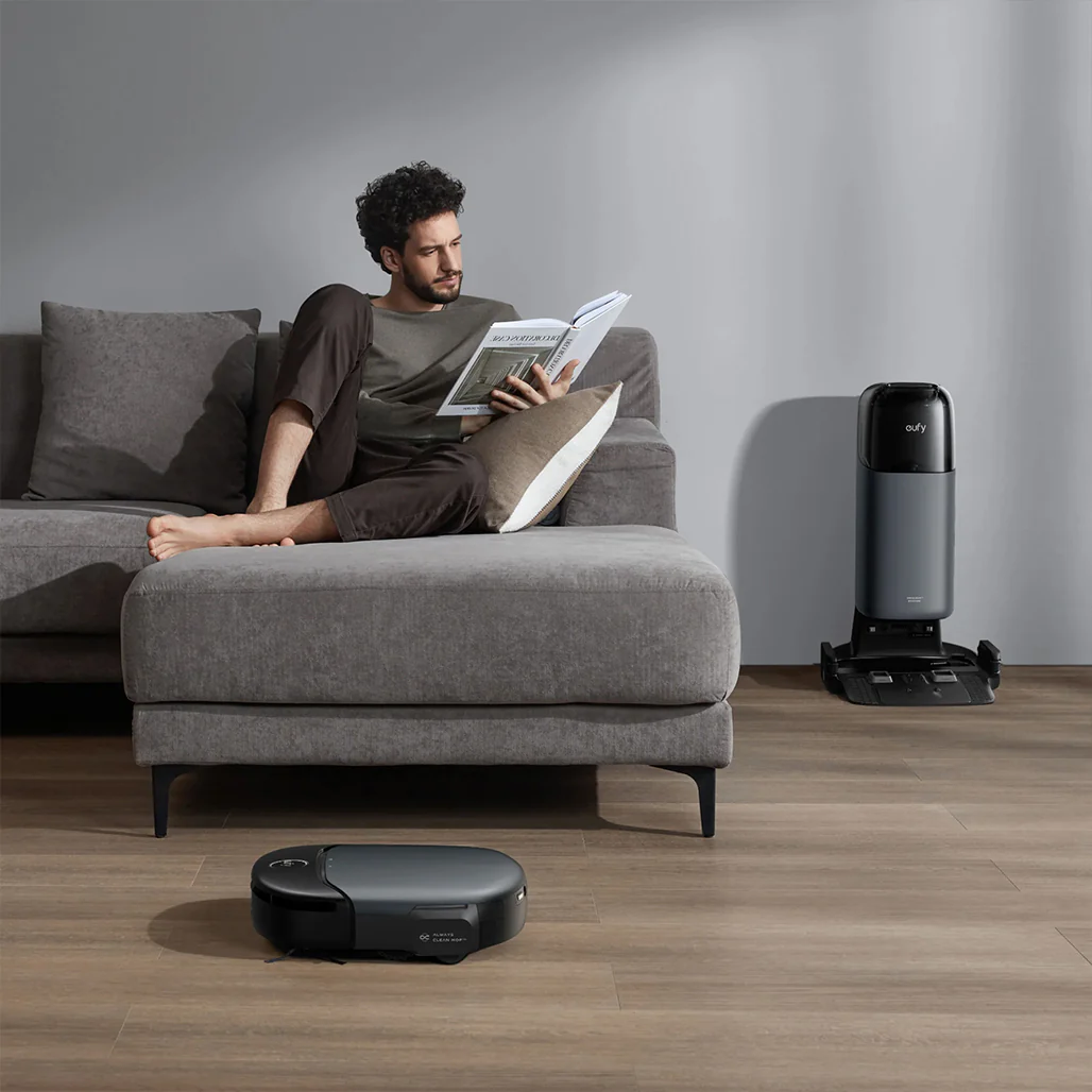 Eufy Omni S1 Robot Vacuum: 8000Pa Suction, Self-Cleaning Mop, AI Obstacle Avoidance - Image 6