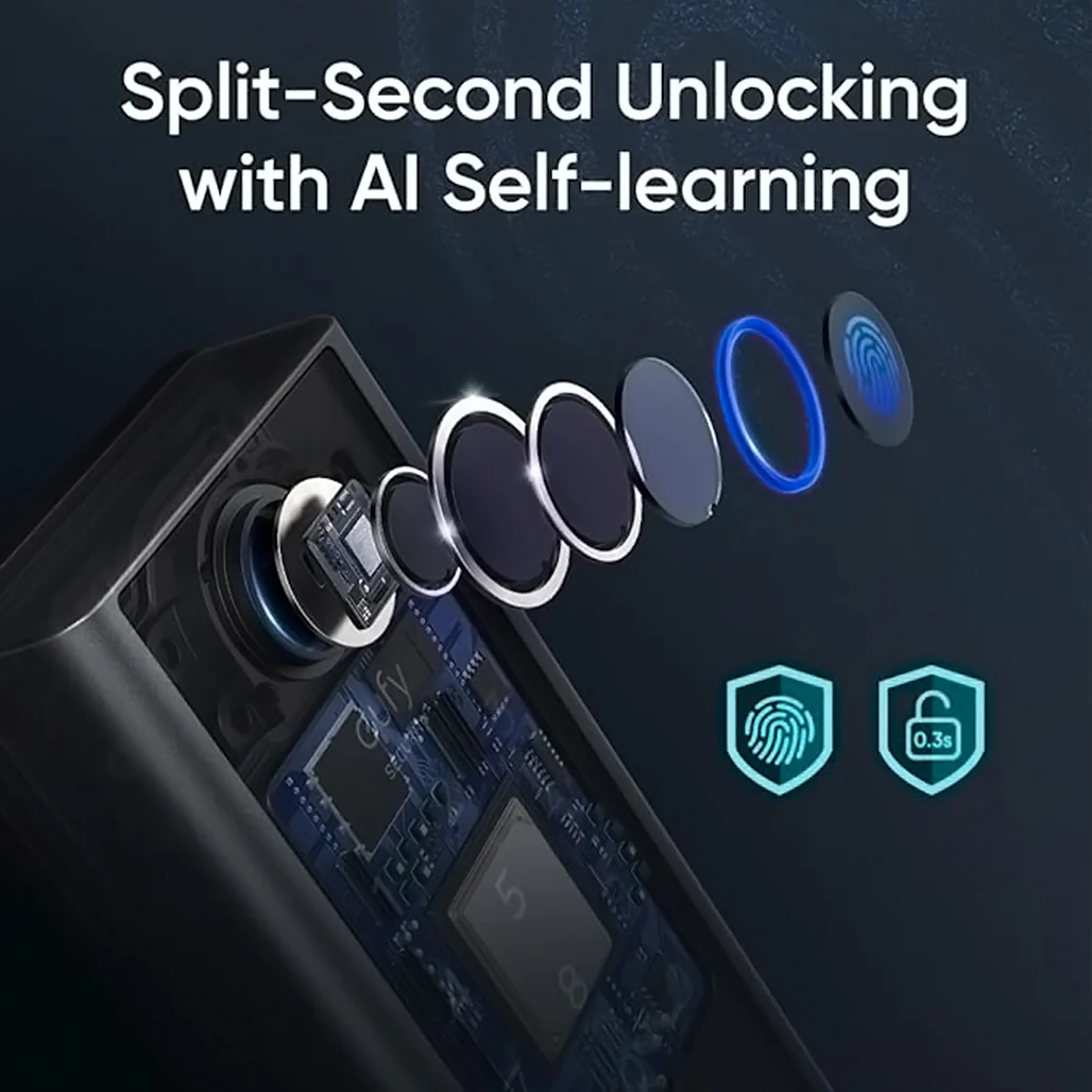 Eufy Security Smart Lock S230 – Keyless Fingerprint Entry - Image 4