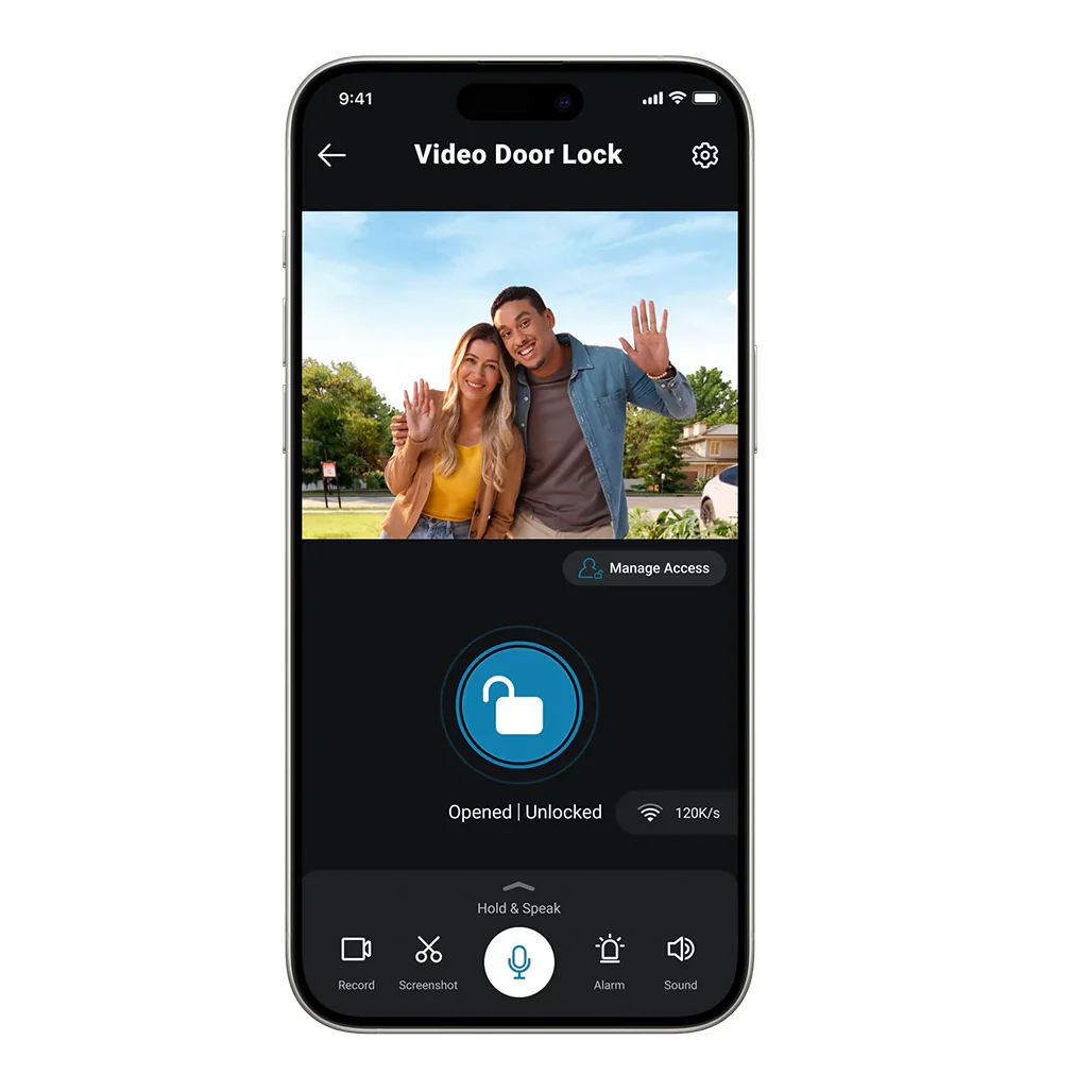 Eufy Video Smart Lock E330 – 3-in-1 Fingerprint Door Lock with 2K Camera, Wi-Fi, and Voice Assistant Support - Image 4