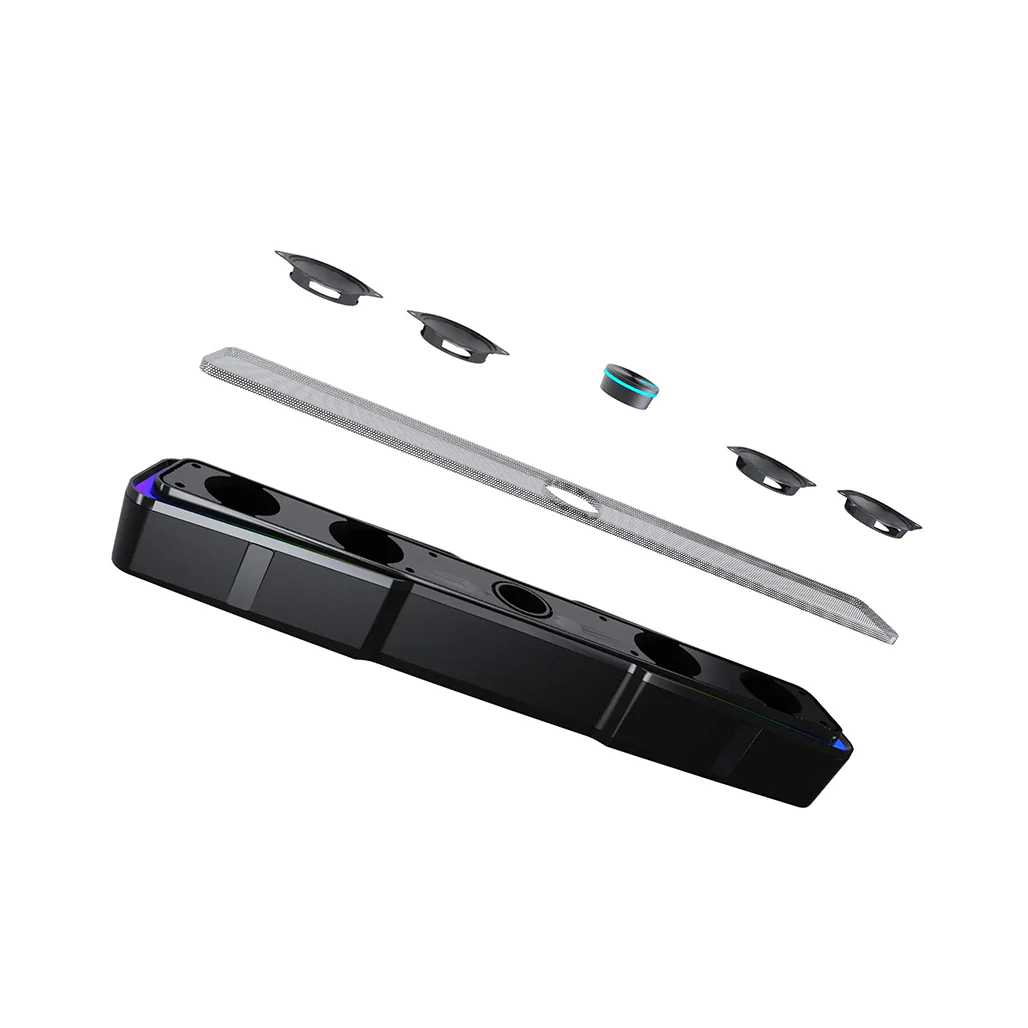 Fantech GS305 Beat Bar Dual Mode - Wired & Bluetooth - RGB Gaming Speaker - Image 4