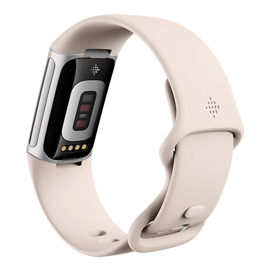 Fitbit Charge 6 - Premium Fitness Tracker - Porcelain/Silver Aluminum - Image 3