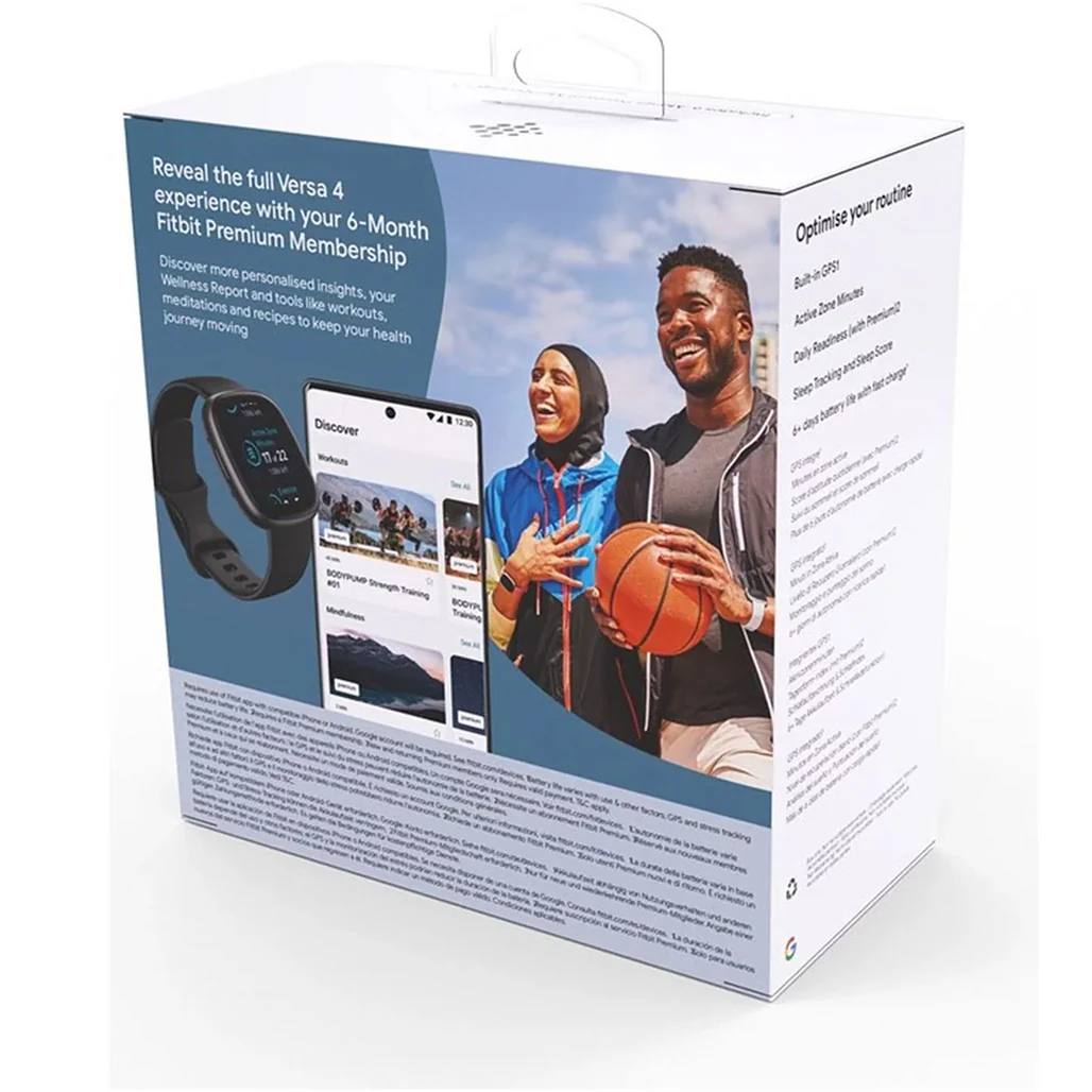 Fitbit Versa 4 Sports Pack - Image 4
