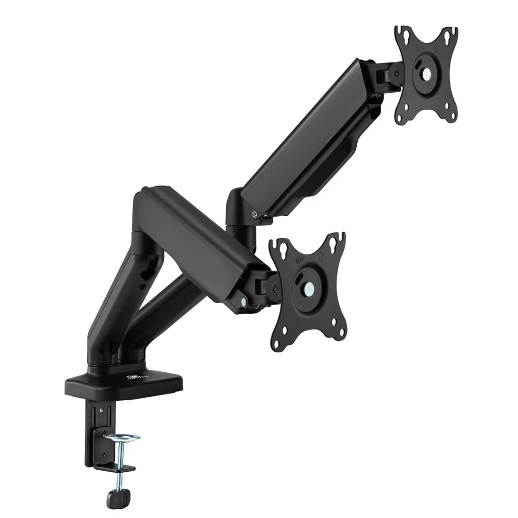 GamerTek Pivot Core Single/Dual Monitor Arm – Black - Image 20