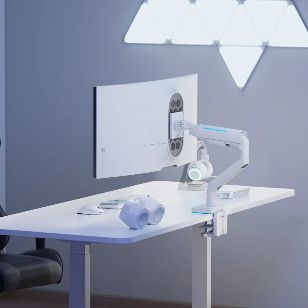 GamerTek Pivot Single RGB Monitor Arm - Image 8
