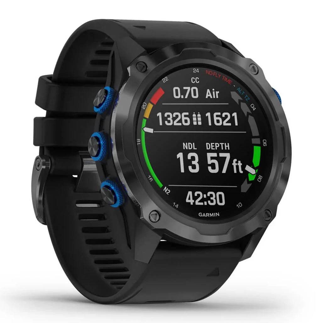 Garmin Descent™ Mk2i - Titanium Carbon Grey DLC with Black Band | 010-02132-11 - Image 8
