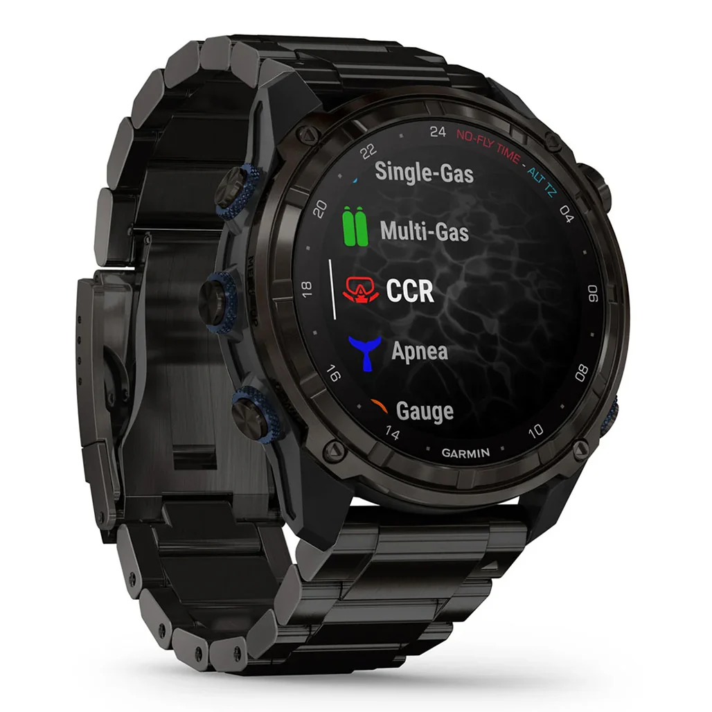 Garmin Descent™ Mk3i - Carbon grey DLC titanium with DLC titanium band | 010-02752-14 - Image 3