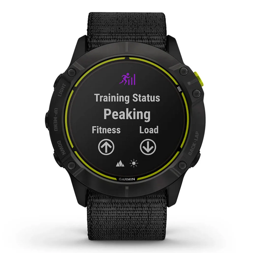 Garmin Enduro - 010-02408-01 - Carbon Gray DLC Titanium with Black UltraFit Nylon Strap - Image 2