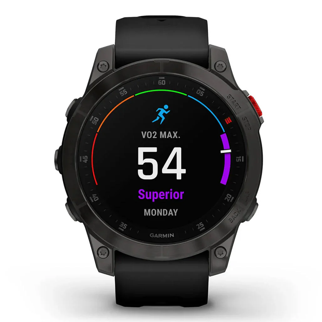 Garmin epix™ (Gen 2) Sapphire Edition - 010-02582-11 - Black Titanium with Black Band - Image 12