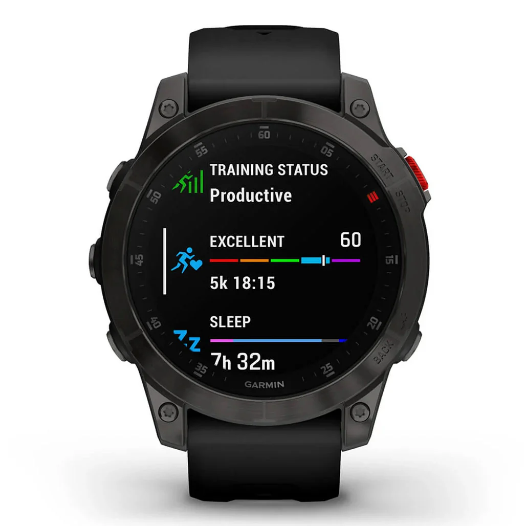 Garmin epix™ (Gen 2) Sapphire Edition - 010-02582-11 - Black Titanium with Black Band - Image 13