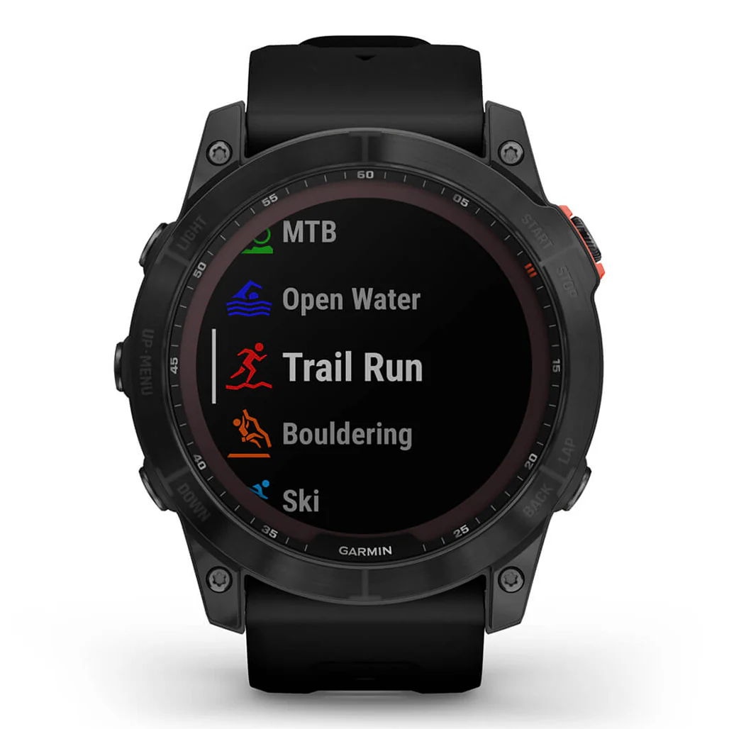 Garmin Fenix 7X Solar Edition - Slate grey with black band | 010-02541-01 - Image 5